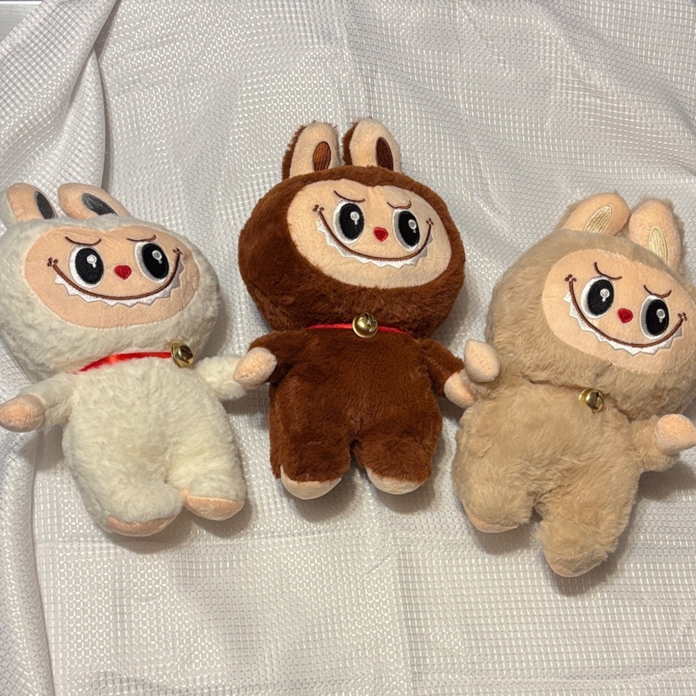 Monster plushie (1) Brown Labubu